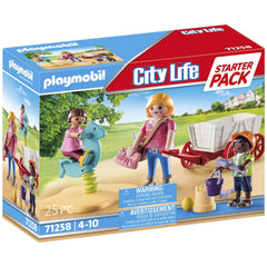 Playmobil Starter Pack Educator With Wagon - 71258