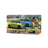 RE - EL TOYS - Abarth 500e Rennbahn Set - Spielzeug Rennwagen & Bahn Sets - 6+ - REL0917