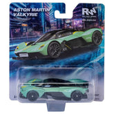 RE-EL TOYS - Official Aston Martin Valkyrie Miniature Car 1:64 Scale for Ages 3+ - Premium Racing Green Pocket Hypercar Die-Cast Vehicle with Real Rubber Tires Blister Pack - REL0835G