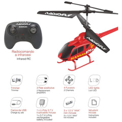 Radiofly - Radiofly Kansas RC Helicopter - Play Vehicles