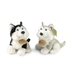 Rappa - Plush Husky dogs asst. 16cm ECO-FRIENDLY - Stuffed Animals