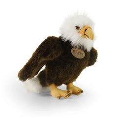Rappa - Aigle en peluche 24 cm ÉCO-RESPONSABLE - Animaux en peluche