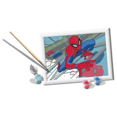 Ravensburger - Arts Crafts - CreArt Spider-Man Painting Kit - 7 Years - Creativity Development
