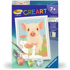 Ravensburger - CreArt Tiere Kleines Schwein - Basteln & Kunst