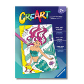 Ravensburger - CreArt-Creative-Colouring-Book-Horses-Arts-and-Crafts
