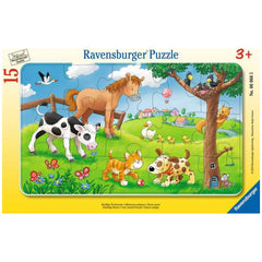 Ravensburger - Cute Animal Friends - 15 Pieces - Puzzles