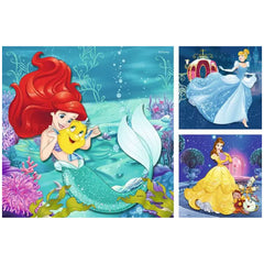 Ravensburger - Disney Princess - Adventures Of The Princesses - 3x49 Pieces - Puzzles