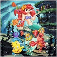 Ravensburger - Disney Princess - Snow White Cinderella And Ariel - 3x49 Pieces - Puzzles