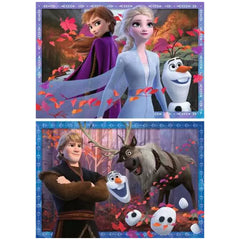 Ravensburger - Frozen - Frosty Adventures - 2x24 Pieces - Puzzles
