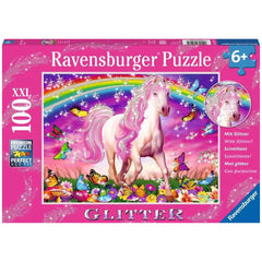 Ravensburger - Horse Dream Glitter Edition - 100 Pieces - Puzzles