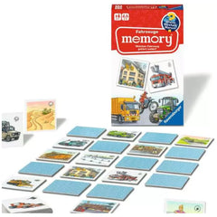 Ravensburger - How Come For What Reason Why Vehicles Memory - Board Game - German Edition