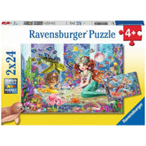 Ravensburger - Sirènes Magiques - 2x24 Pièces - Puzzles