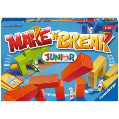 Ravensburger - Make N Break Junior - Board Game - Multi-Language Instructions