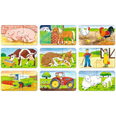 Ravensburger - My First Puzzles - On The Farm - 9X2 Pieces - Puzzles