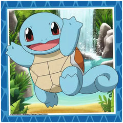 Ravensburger - Pokemon - Charmander Bulbasaur et Squirtle - 3x49 pièces - Puzzles