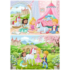 Ravensburger - Puzzles de Jigsaw Royal-Friendship 2x12 pièces
