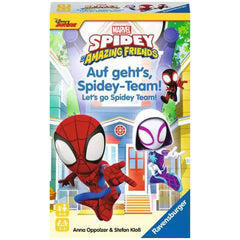 Ravensburger - Spidey And His Amazing Friends Lets Go Spidey Team - Board Game - Multi-Language Instructions