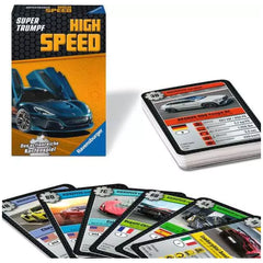 Ravensburger - Super Trump High Speed - Board Game - German Edition