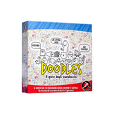 Red Glove - Doodles Party Board Game Ages 10+ - Hilarious 30-Second Simultaneous Drawing and Guessing Game for 3-7 Players with 158 Subject Cards and Sand Timer - RG2062 - Italian Edition