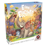 Red Glove - E come Elefante Educational Board Game Ages 3+ - Fun Alphabet & Object Search Game for 2-5 Players with Panoramic Boards and Letter Tiles - RG2087 - Italian Edition