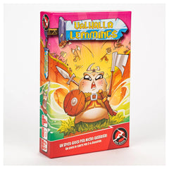 Red Glove - Valhalla Lemmings - Jeux de Cartes - 8+ - Jeu Hilarant de Rongeurs Vikings - RG2071 - Édition Italienne