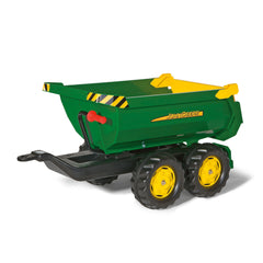 Rolly Toys - Rollyhalfpipe John Deere Trailer - Riding Toys