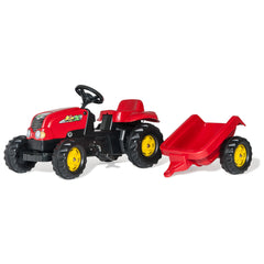 Rolly Toys - Rollykid-X Tractor With Trailer Riding Toys
