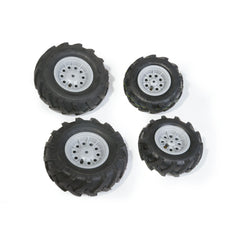 Rolly Toys - Rollytrac Air Tyres 2X325X110 And 2X260X95 For Rollyjunior And Rollyfarmtrac - Riding Toys