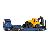 SIKU - Play Vehicles - MAN Truck with Backhoe Loader - 3 Years - Construction Toy