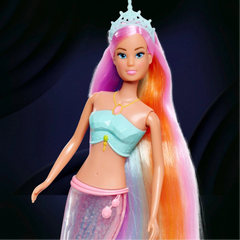 SIMBA - Steffi Love Magic Rainbow Meerjungfrau - Puppen Spielsets Spielzeugfiguren