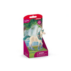 Schleich - Bayala - Blossom Unicorn Foal - Action & Toy Figures - 70591