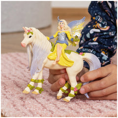 Schleich - Bayala - Fairy Evening With Blossom Unicorn - Action & Toy Figures - 70565