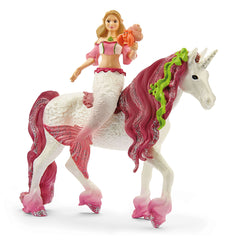 Schleich - Bayala - Mermaid Feya On Underwater Unicorn - Action & Toy Figures - 70593