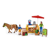 Schleich - Farm World - Zonnige Dag Mobiele Boerderijstand - Speelsets - 42528
