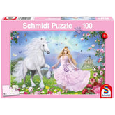 Schmidt Spiele - Princess of Unicorns 100 Pcs - Puzzles