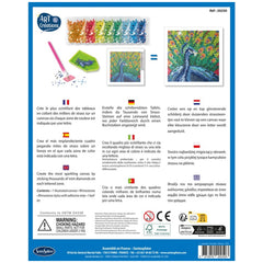 Sentosphere - Toile de diamant Paon - Arts et Artisanat