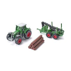 Siku - Fendt with forestry trailer - Play Vehicles