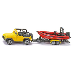 Siku - Jeep with boat - Play Vehicles