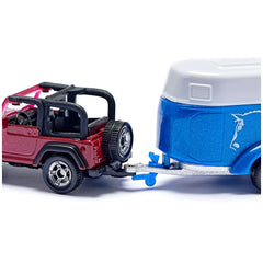 Siku - Jeep with horse trailer - Play Vehicles