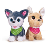 Simba - Chi Chi Love Chiens Amis Promenade avec Télécommande - Animaux en Peluche