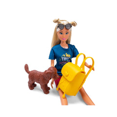 Simba - Dolls - Steffi Love Hiking Doll with Dog and Accessories - 3 Years - Outdoor Adventure