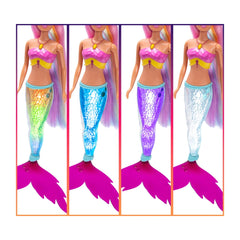 Simba - Dolls - Steffi Love Mermaizing Mermaid Doll - Light-Up Tail - 3 Years