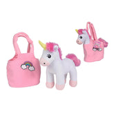 Simba - Steffi LOVE Girls Unicorn in Bag - Stuffed Animals