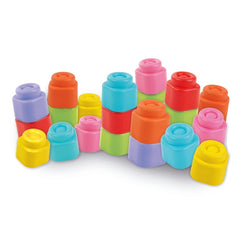 Soft Clemmy - Touch And Play 20 weiche Bauklötze Baby-Spielzeug
