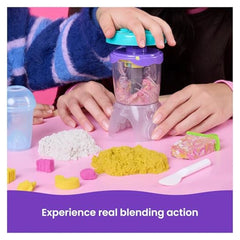 Spin Master - Kinetic Sand Smoothie Mixer Playset - Clay & Modeling Dough - Age +5 - KS - SMOOTHIE - MIX - 58109961