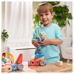 Spin Master - Melissa & Doug Blockables Fahrzeuge Set - Sortier - & Stapelspielzeug - 2 Jahre - 58100553