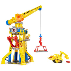 Spin Master - Rubble & Crew Bark Yard Bark Yard Crane Tower Playset with Rubble Action Figure
