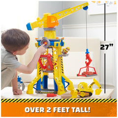 Spin Master - Rubble & Crew Bark Yard Bark Yard Crane Tower Playset with Rubble Action Figure