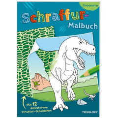 TESSLOFF - Dinosaur Coloring Book - Arts & Crafts - German Edition