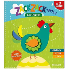 TESSLOFF - Zack zack fertig Bauernhof - Basteln - Deutsche Ausgabe